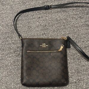 Coach Rowan Mini File Bag in Signature Canvas